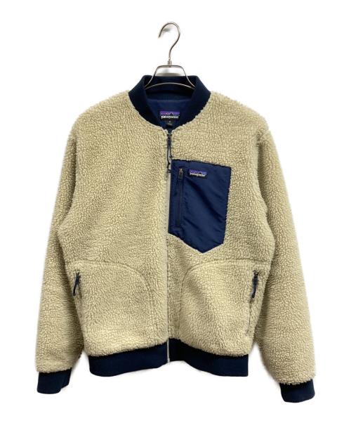 Patagonia（パタゴニア）Patagonia (パタゴニア) Retro-X Bomber Jacket ベージュ サイズ:Mの古着・服飾アイテム