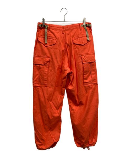 AVIREX（アヴィレックス）AVIREX (アヴィレックス) M-65 FATIGUE PANTS オレンジ サイズ:Lの古着・服飾アイテム