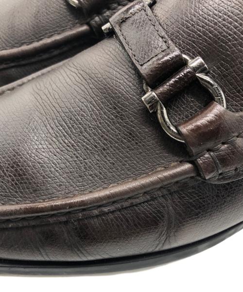 Salvatore Ferragamo（サルヴァトーレ フェラガモ）Salvatore Ferragamo (サルヴァトーレ フェラガモ) ローファー ブラウン サイズ:SIZE 7 1/2の古着・服飾アイテム