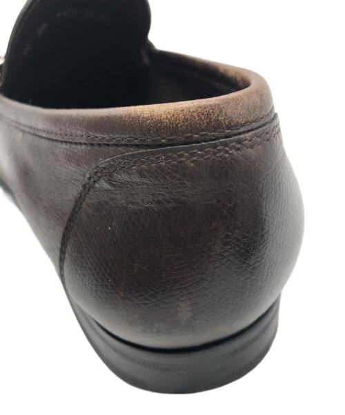 Salvatore Ferragamo（サルヴァトーレ フェラガモ）Salvatore Ferragamo (サルヴァトーレ フェラガモ) ローファー ブラウン サイズ:SIZE 7 1/2の古着・服飾アイテム