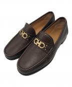 Salvatore Ferragamoサルヴァトーレ フェラガモ）の古着「ガンチーニローファー」｜ブラウン