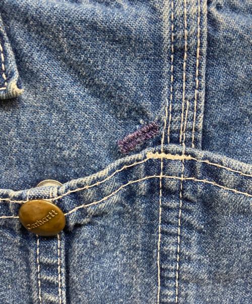 CarHartt（カーハート）CarHartt (カーハート) デニムオーバーオール ブルー サイズ:不明の古着・服飾アイテム