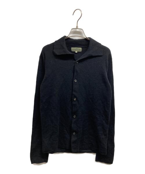 Y's for men（ワイズフォーメン）Y'S for men (ワイズフォーメン) 襟付きカーディガン ブラック サイズ:3の古着・服飾アイテム