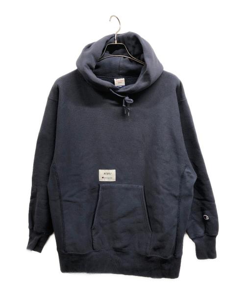 Champion（チャンピオン）Champion (チャンピオン) WTAPS (ダブルタップス) REVERSE WEAVE HOODED ネイビー サイズ:XLの古着・服飾アイテム