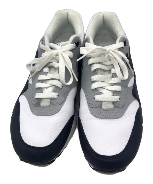NIKE（ナイキ）NIKE (ナイキ) AIR MAX 1 LV8 ネイビー×ホワイト サイズ:27の古着・服飾アイテム