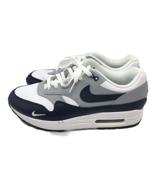 NIKE（ナイキ）NIKE (ナイキ) AIR MAX 1 LV8 ネイビー×ホワイト サイズ:27の古着・服飾アイテム