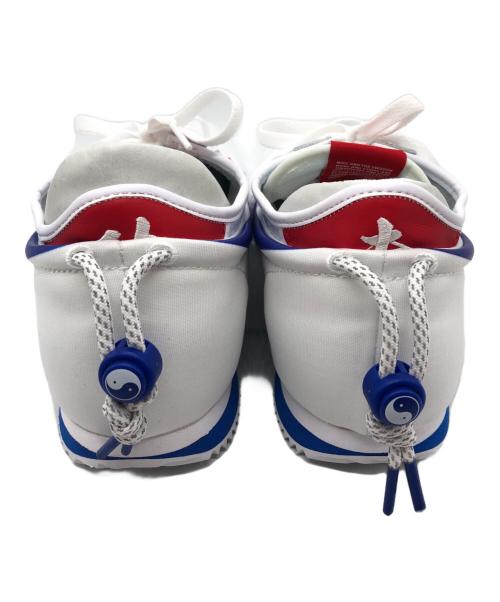 NIKE（ナイキ）NIKE (ナイキ) CLOT (クロット) CORTEZ FORREST GUMP WHITE/GAME ROYAL-UNIVERSITY RED ホワイト サイズ:28の古着・服飾アイテム