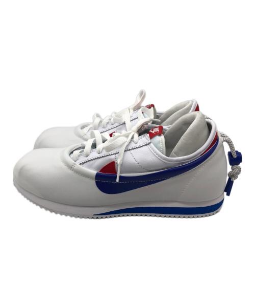 NIKE（ナイキ）NIKE (ナイキ) CLOT (クロット) CORTEZ FORREST GUMP WHITE/GAME ROYAL-UNIVERSITY RED ホワイト サイズ:28の古着・服飾アイテム
