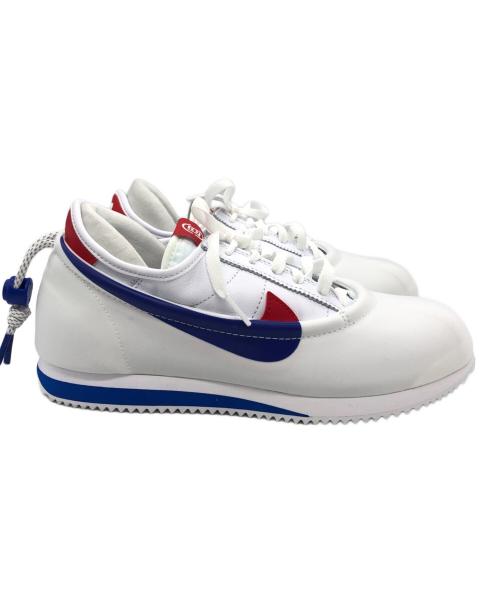 NIKE（ナイキ）NIKE (ナイキ) CLOT (クロット) CORTEZ FORREST GUMP WHITE/GAME ROYAL-UNIVERSITY RED ホワイト サイズ:28の古着・服飾アイテム