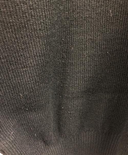 CDG（シーディージー）CDG (シーディージー) ロゴラグランニット ブラック サイズ:Lの古着・服飾アイテム