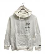 anti social social CLUB×NEIGHBORHOODアンチソーシャルソーシャルクラブ×ネイバーフッド）の古着「プルオーバーパーカー」｜ホワイト
