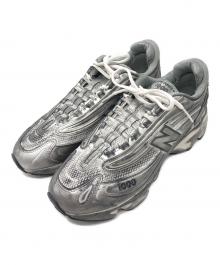 NEW BALANCE×ATMOS（ニューバランス×アトモス）の古着「別注 M1000G ローカットスニーカー」｜シルバー