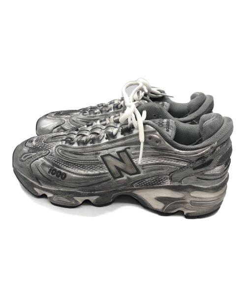 NEW BALANCE（ニューバランス）NEW BALANCE (ニューバランス) ATMOS (アトモス) 別注 M1000G ローカットスニーカー シルバー サイズ:28の古着・服飾アイテム