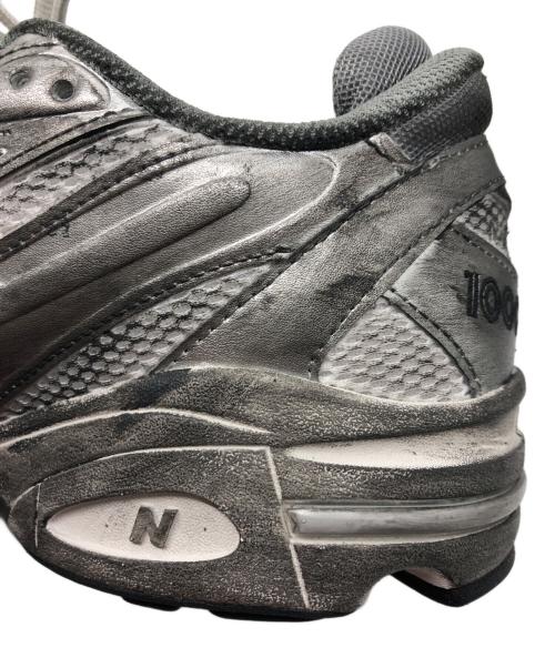 NEW BALANCE（ニューバランス）NEW BALANCE (ニューバランス) ATMOS (アトモス) 別注 M1000G ローカットスニーカー シルバー サイズ:28の古着・服飾アイテム