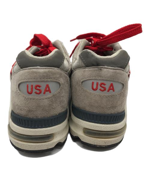 NEW BALANCE（ニューバランス）NEW BALANCE (ニューバランス) M990VS2 ローカットスニーカー レッド×グレー サイズ:28の古着・服飾アイテム