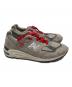 中古・古着 NEW BALANCE (ニューバランス) M990VS2 ローカットスニーカー レッド×グレー サイズ:28：13000円