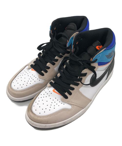 NIKE（ナイキ）NIKE (ナイキ) AIR JORDAN 1 RETRO HIGH OG PROTOTYPE ブラック サイズ:28の古着・服飾アイテム