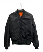 WIND AND SEAウィンダンシー）の古着「19AW REVERSIBLE MA-1」｜ブラック