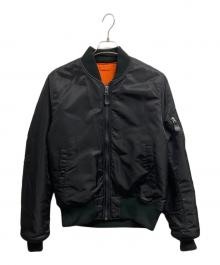 WIND AND SEA（ウィンダンシー）の古着「19AW REVERSIBLE MA-1」｜ブラック