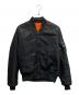WIND AND SEA（ウィンダンシー）の古着「19AW REVERSIBLE MA-1」｜ブラック