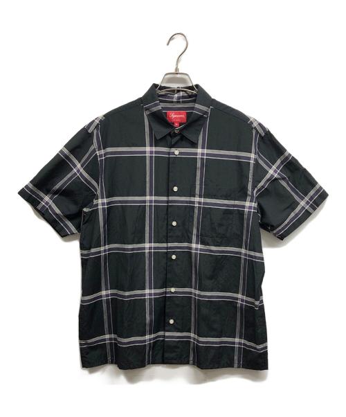 SUPREME（シュプリーム）SUPREME (シュプリーム) Lightweight Plaid S/S Shirt ブラック サイズ:Mの古着・服飾アイテム