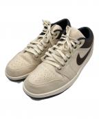 NIKEナイキ）の古着「The Air Jordan 1 Low “Pale Ivory” Slips Into Canvas」｜アイボリー
