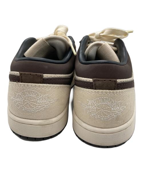 NIKE（ナイキ）NIKE (ナイキ) The Air Jordan 1 Low “Pale Ivory” Slips Into Canvas アイボリー サイズ:28の古着・服飾アイテム