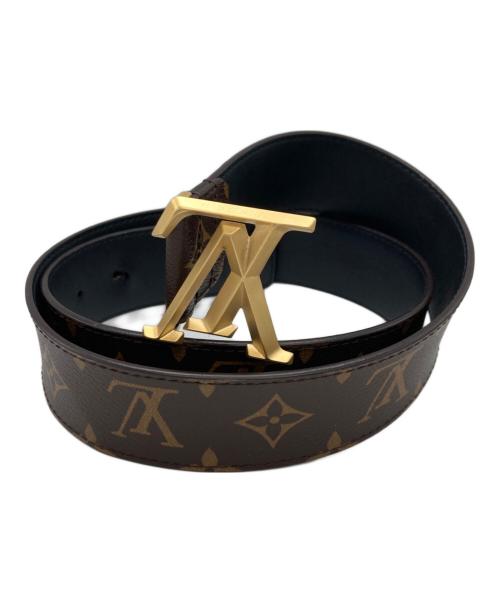 LOUIS VUITTON（ルイ ヴィトン）LOUIS VUITTON (ルイ ヴィトン) ベルト・LV ピラミッド 40MM ブラウンの古着・服飾アイテム