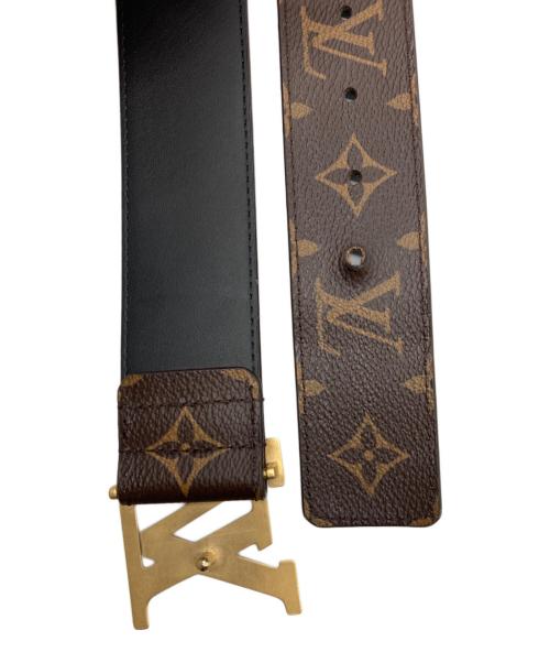 LOUIS VUITTON（ルイ ヴィトン）LOUIS VUITTON (ルイ ヴィトン) ベルト・LV ピラミッド 40MM ブラウンの古着・服飾アイテム