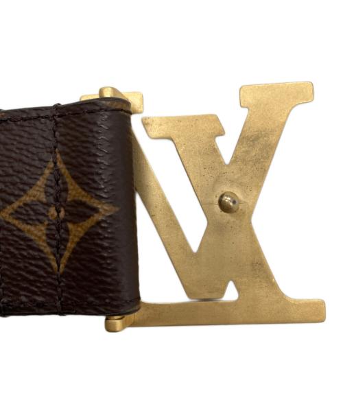 LOUIS VUITTON（ルイ ヴィトン）LOUIS VUITTON (ルイ ヴィトン) ベルト・LV ピラミッド 40MM ブラウンの古着・服飾アイテム