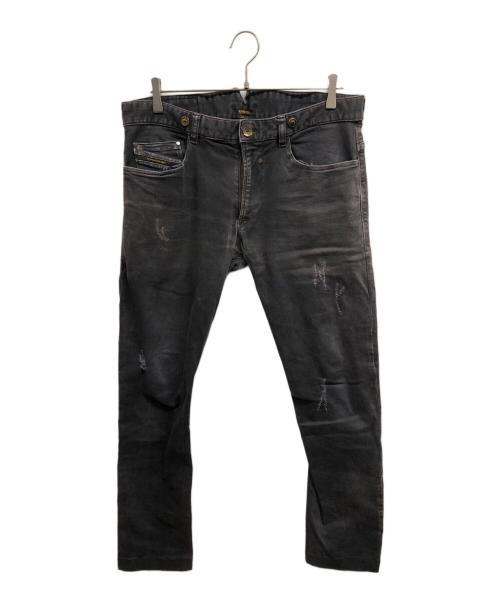 DIESEL Black Gold（ディーゼル ブラック ゴールド）DIESEL BLACK GOLD (ディーゼル ブラック ゴールド) デニムパンツ/DIESELパンツ ブラック サイズ:32の古着・服飾アイテム