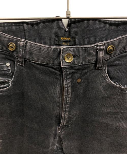 DIESEL Black Gold（ディーゼル ブラック ゴールド）DIESEL BLACK GOLD (ディーゼル ブラック ゴールド) デニムパンツ/DIESELパンツ ブラック サイズ:32の古着・服飾アイテム
