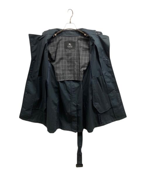 BURBERRY BLACK LABEL（バーバリーブラックレーベル）BURBERRY BLACK LABEL (バーバリーブラックレーベル) トレンチコート ブラック サイズ:Mの古着・服飾アイテム