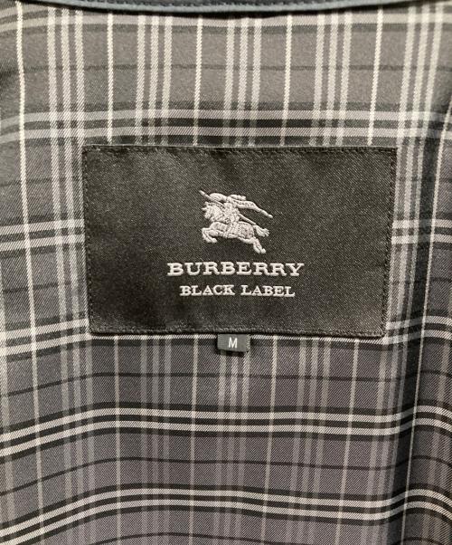 BURBERRY BLACK LABEL（バーバリーブラックレーベル）BURBERRY BLACK LABEL (バーバリーブラックレーベル) トレンチコート ブラック サイズ:Mの古着・服飾アイテム