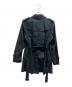 BURBERRY BLACK LABEL (バーバリーブラックレーベル) トレンチコート ブラック サイズ:M：8000円