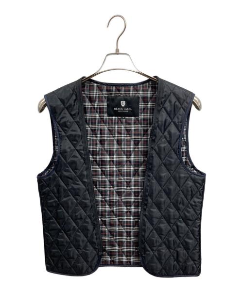 BLACK LABEL CRESTBRIDGE（ブラックレーベル クレストブリッジ）BLACK LABEL CRESTBRIDGE (ブラックレーベル クレストブリッジ) シングルライダースジャケット ブラック サイズ:Mの古着・服飾アイテム