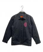 REDCAP×anti social social CLUBレッドキャップ×アンチソーシャルソーシャルクラブ）の古着「コーチジャケット」｜ブラック