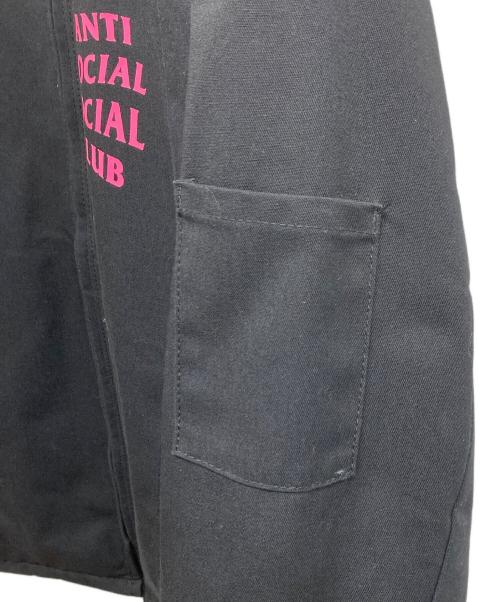 REDCAP（レッドキャップ）REDCAP (レッドキャップ) anti social social CLUB (アンチソーシャルソーシャルクラブ) コーチジャケット ブラック サイズ:Ｓの古着・服飾アイテム
