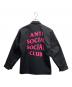 REDCAP (レッドキャップ) anti social social CLUB (アンチソーシャルソーシャルクラブ) コーチジャケット ブラック サイズ:Ｓ：10000円