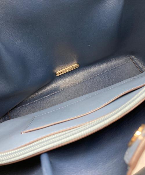 MICHAEL KORS（マイケル・コース）MICHAEL KORS (マイケル・コース) トートバッグ ブルーの古着・服飾アイテム