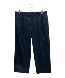 BROOKS BROTHERS×JOURNAL STANDARD（ブルックスブラザーズ×ジャーナルスタンダード）の古着「別注 2プリーツ スラックス」｜ネイビー