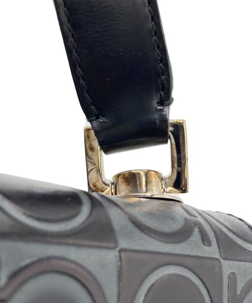 Salvatore Ferragamo（サルヴァトーレ フェラガモ）Salvatore Ferragamo (サルヴァトーレ フェラガモ) ハンドバッグ ブラックの古着・服飾アイテム