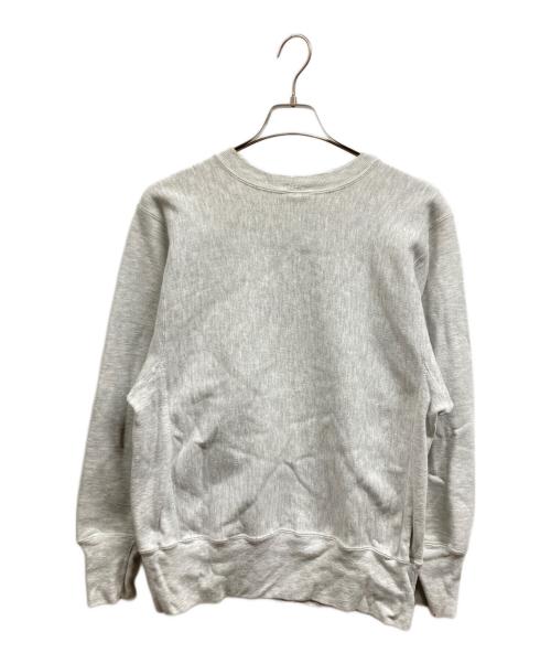 Champion REVERSE WEAVE（チャンピオン リバース ウィーブ）Champion REVERSE WEAVE (チャンピオン リバース ウィーブ) 90's カレッジロゴスウェット ライトグレー サイズ:Mの古着・服飾アイテム