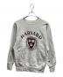 Champion REVERSE WEAVE（チャンピオン リバース ウィーブ）の古着「90's カレッジロゴスウェット」｜ライトグレー