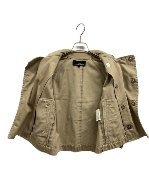 tricot COMME des GARCONS（トリココムデギャルソン）tricot COMME des GARCONS (トリココムデギャルソン) ショートコート ベージュ サイズ:Sの古着・服飾アイテム