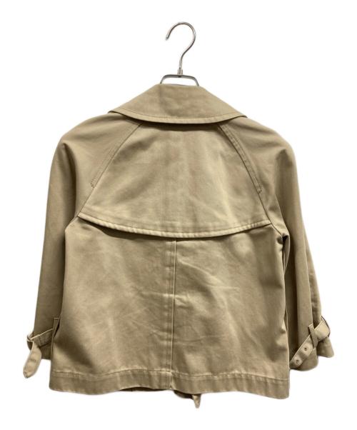 tricot COMME des GARCONS（トリココムデギャルソン）tricot COMME des GARCONS (トリココムデギャルソン) ショートコート ベージュ サイズ:Sの古着・服飾アイテム