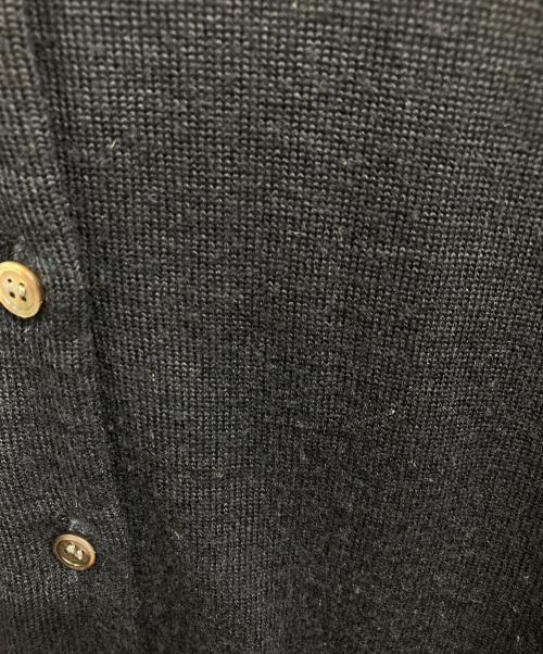 sacai（サカイ）sacai (サカイ) ドッキング ウールカーディガン ベージュ×ネイビー サイズ:2の古着・服飾アイテム