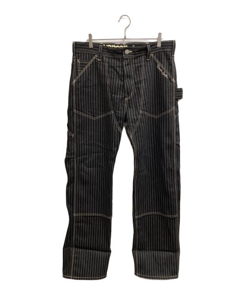 VANSON（バンソン）VANSON (バンソン) ダブルニー ペインターパンツ ブラック サイズ:36の古着・服飾アイテム