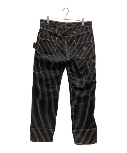 VANSON（バンソン）VANSON (バンソン) ダブルニー ペインターパンツ ブラック サイズ:36の古着・服飾アイテム