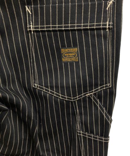 VANSON（バンソン）VANSON (バンソン) ダブルニー ペインターパンツ ブラック サイズ:36の古着・服飾アイテム